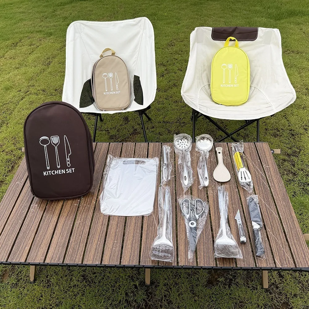 Camping Cooking Utensil Bag - Sac de rangement pour ustensiles de