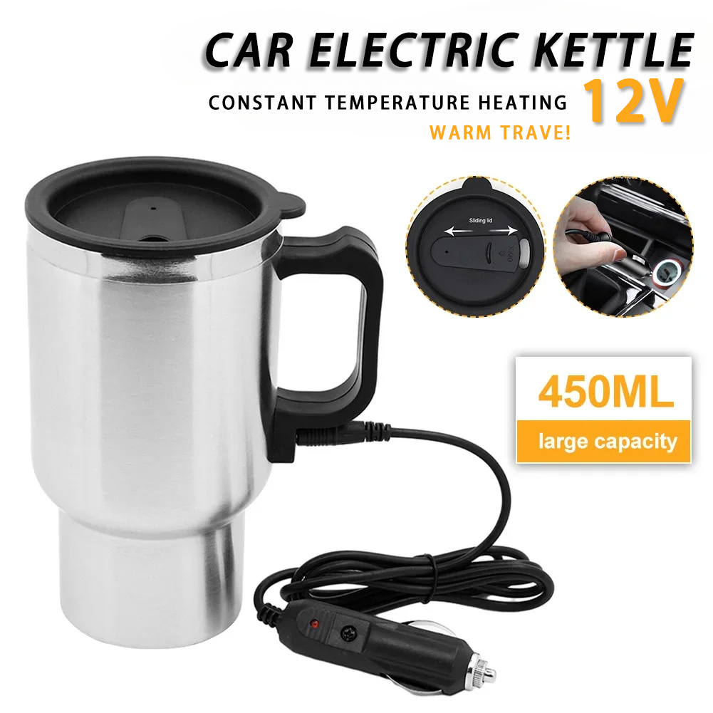Camping Cooking Can - Bouilloire chauffante électrique pour voiture, DC