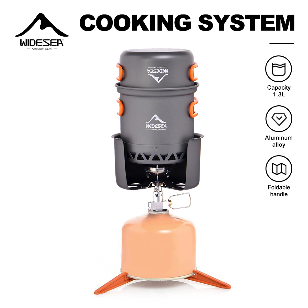 Camping Cooking All In One - Widesea – ensemble de réchaud de