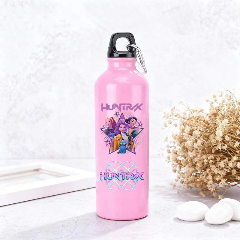 Camping Cooking Can - Bouteille d'eau en aluminium avec motif
