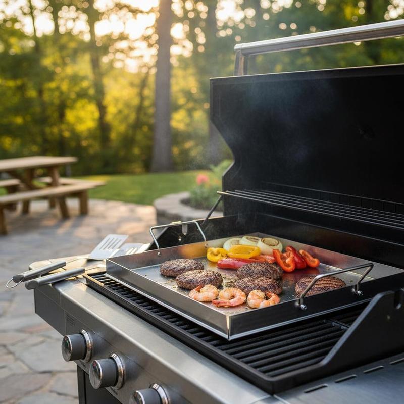 Camping Cooking Flat Top - Plaque de cuisson universelle à surface