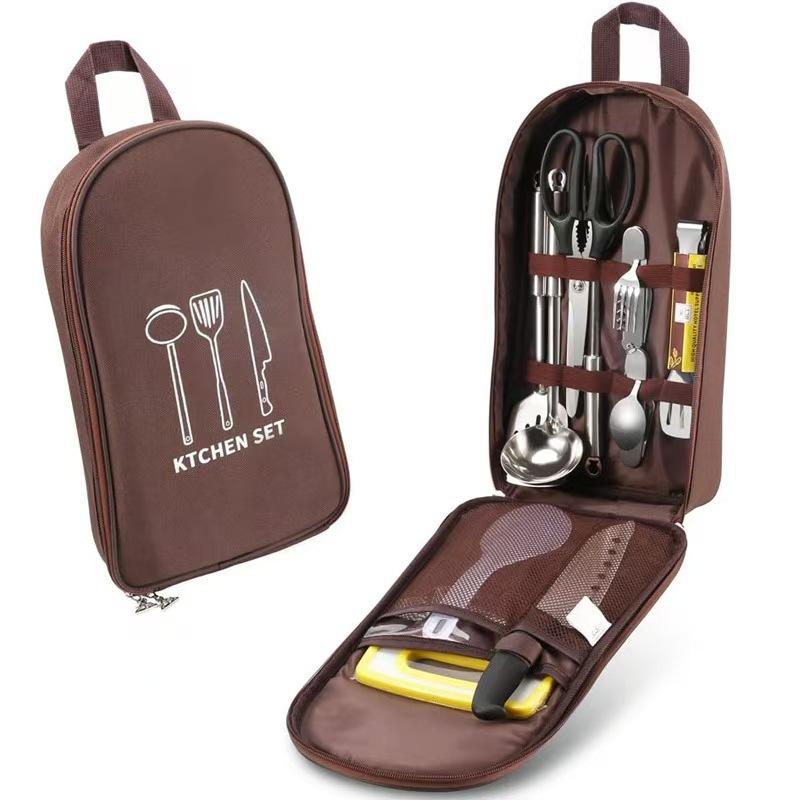 Camping Cooking Utensil Bag - Sac de rangement pour ustensiles de