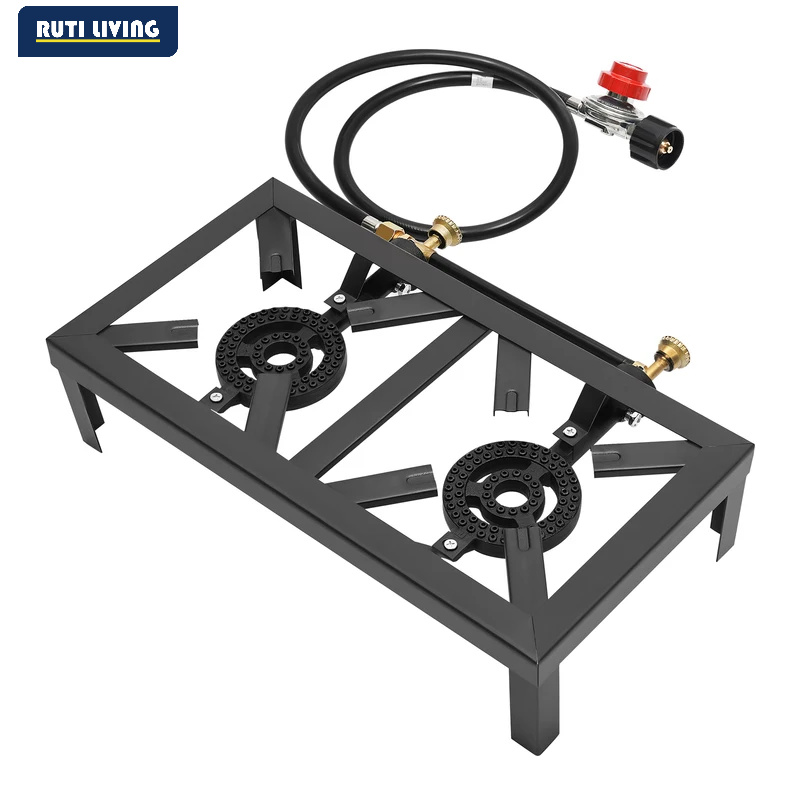 Camping Cooking Burner - Réchaud à gaz portable 1/2 brûleur