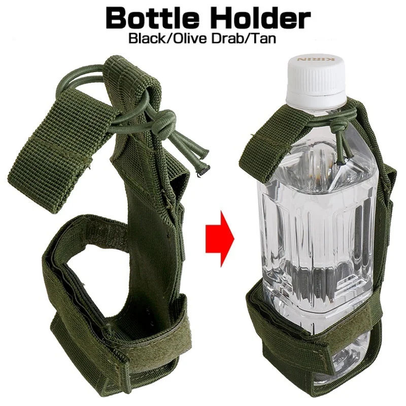 Camping Cooking Can - Porte-bouteille d'eau MOLLE, pochette réglable en