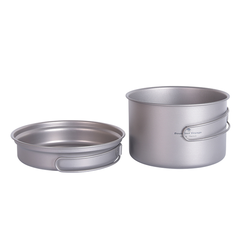 Camping Cooking Frying Pan - Poêle à frire en titane Boundless