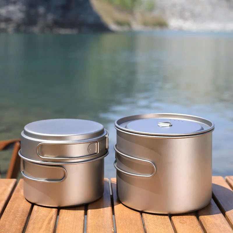 Camping Cooking Frying Pan - Ensemble de casseroles et de poêles