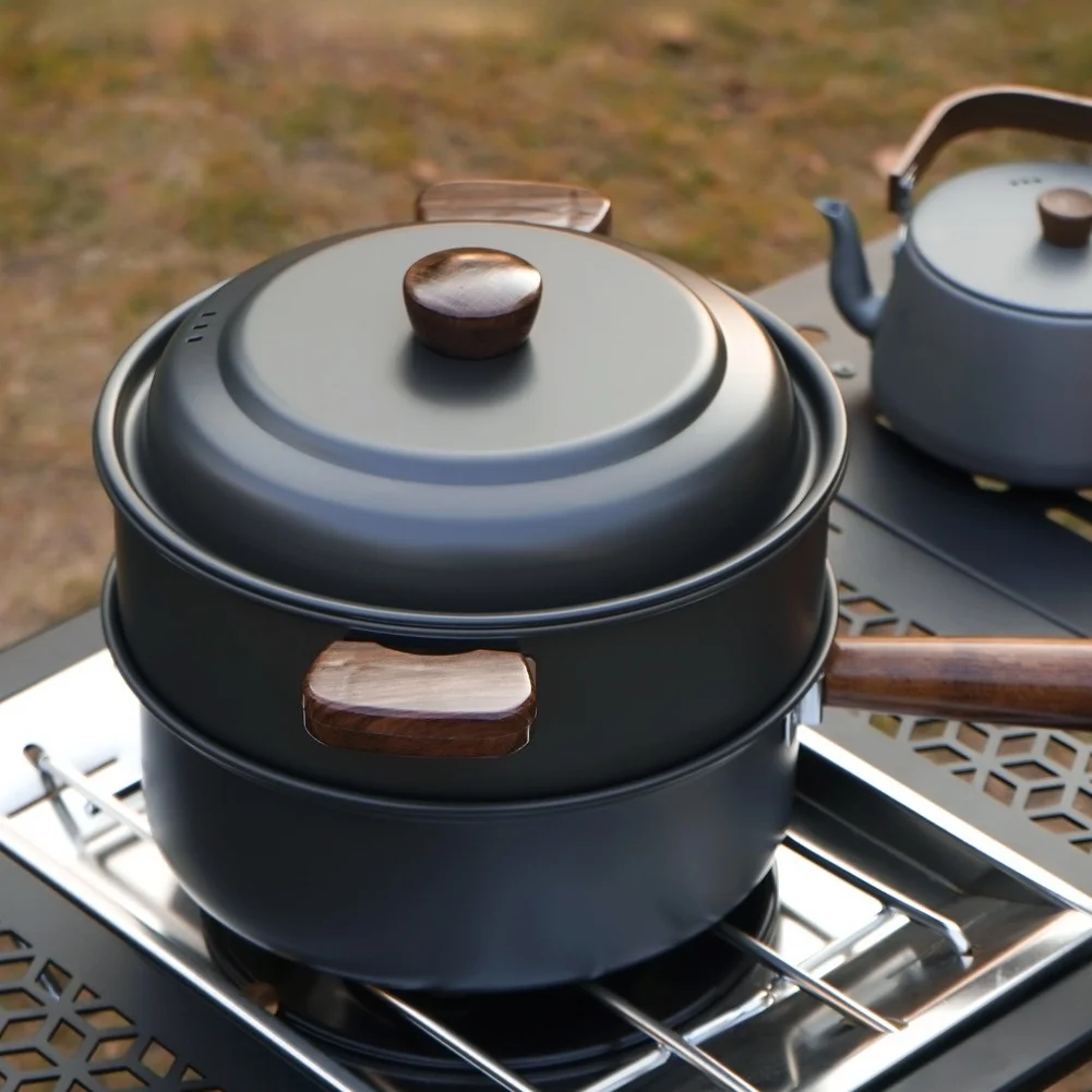 Camping Cooking Kitchen Set - Ensemble de marmites de cuisine de