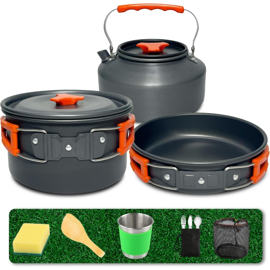 Camping Cooking Frying Pan - Ensemble de cuisine de camping :