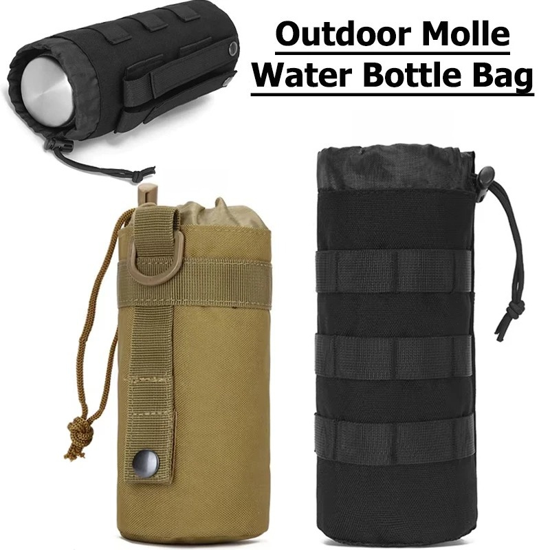 Camping Cooking Can - Pochette Molle extérieure pour bouteille d'eau,