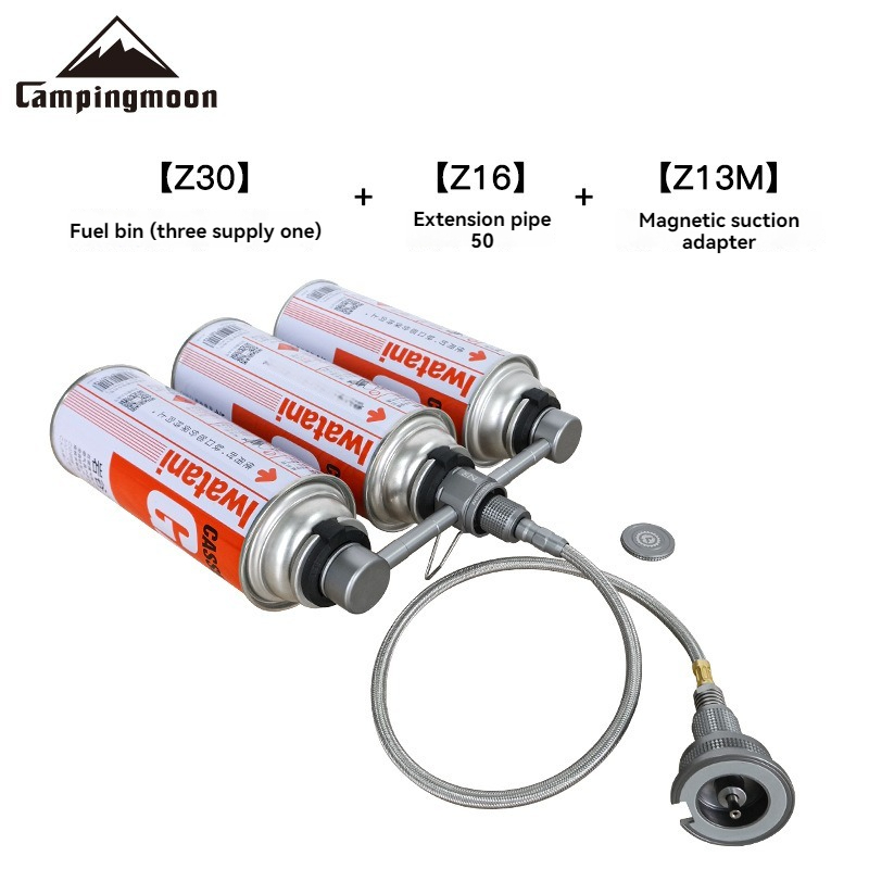 Camping Cooking Burner - Réservoir de carburant à Cassette, trois