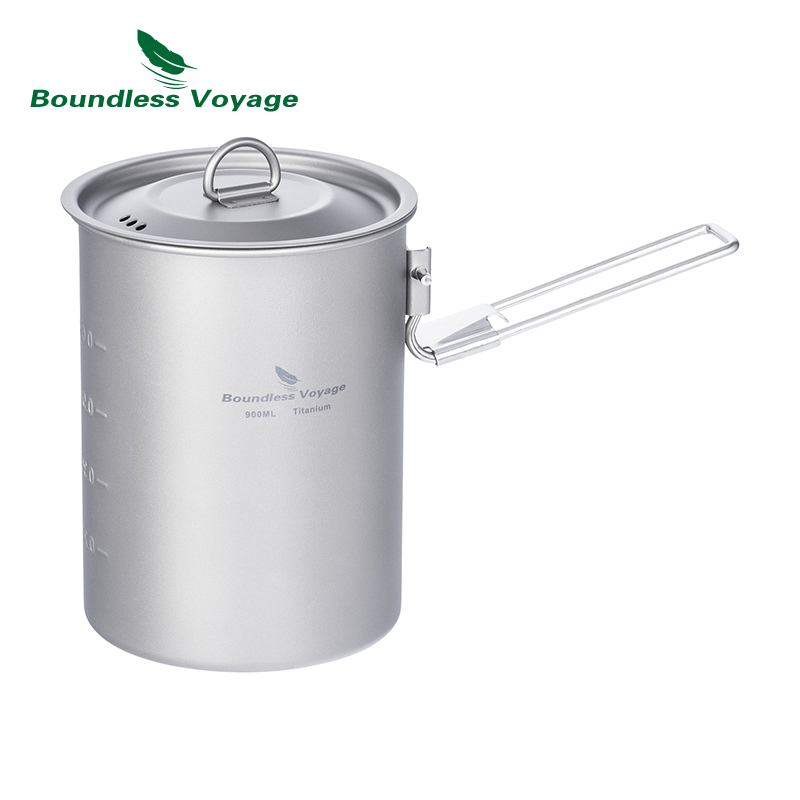 Camping Cooking Kits - Boundless Voyage – Pot en titane