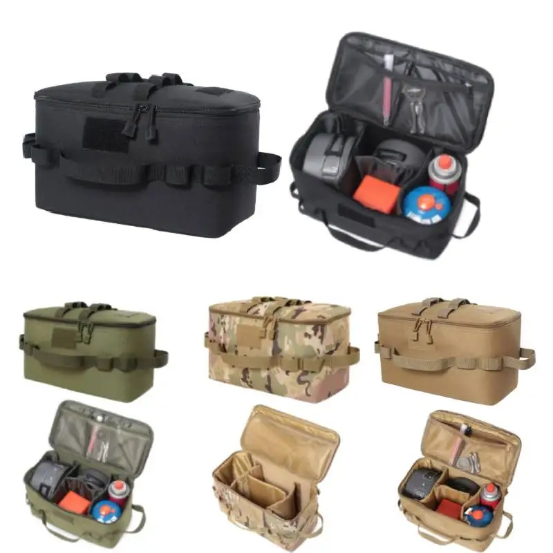 Camping Outdoor Cooking Equipment - Sac de rangement tactique pour camping,