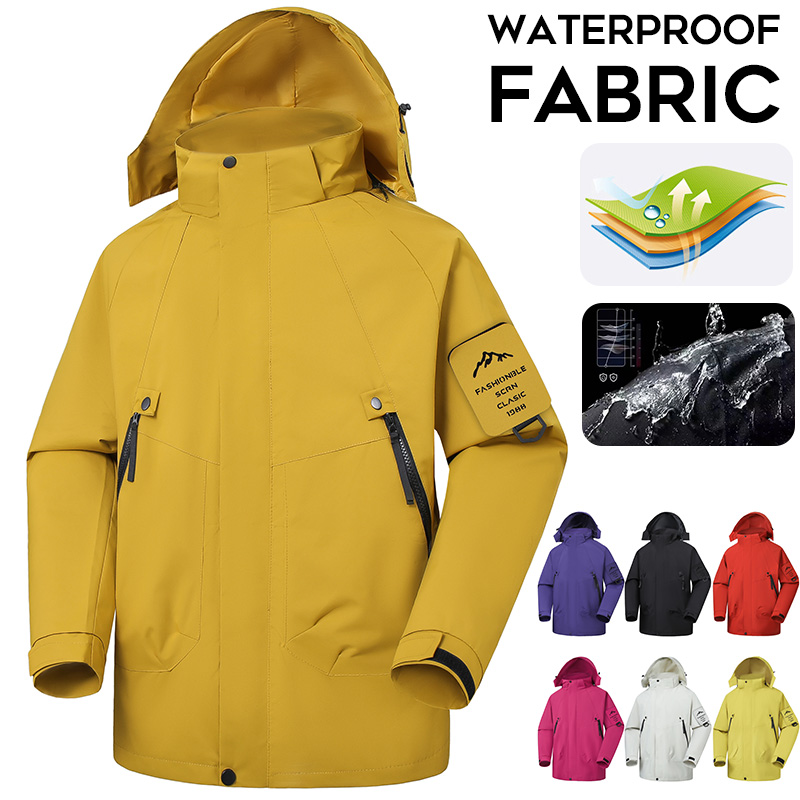 Camping Cooking Windbreak - Veste imperméable unisexe, Softshell pour l'extérieur,