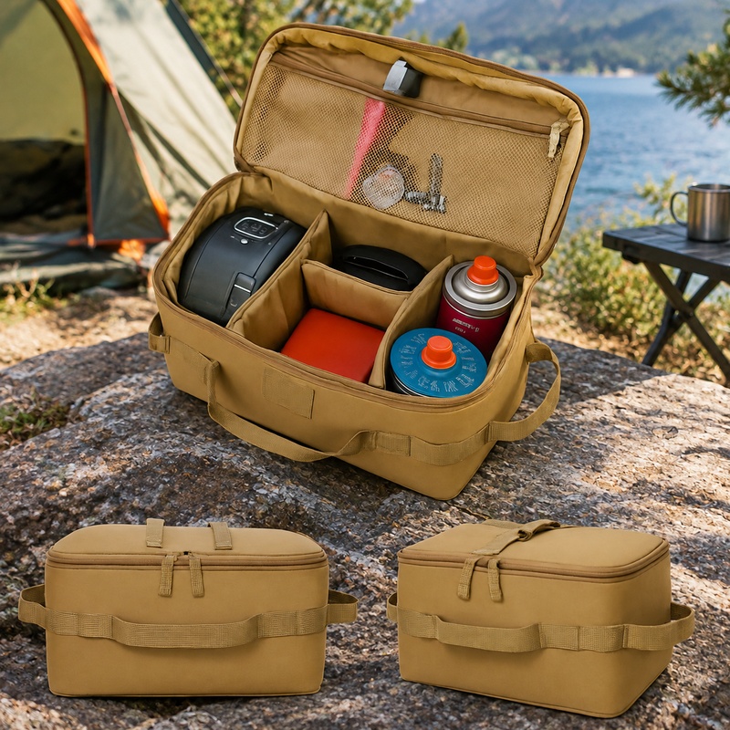 Camping Outdoor Cooking Equipment - Sac de rangement de camping durable