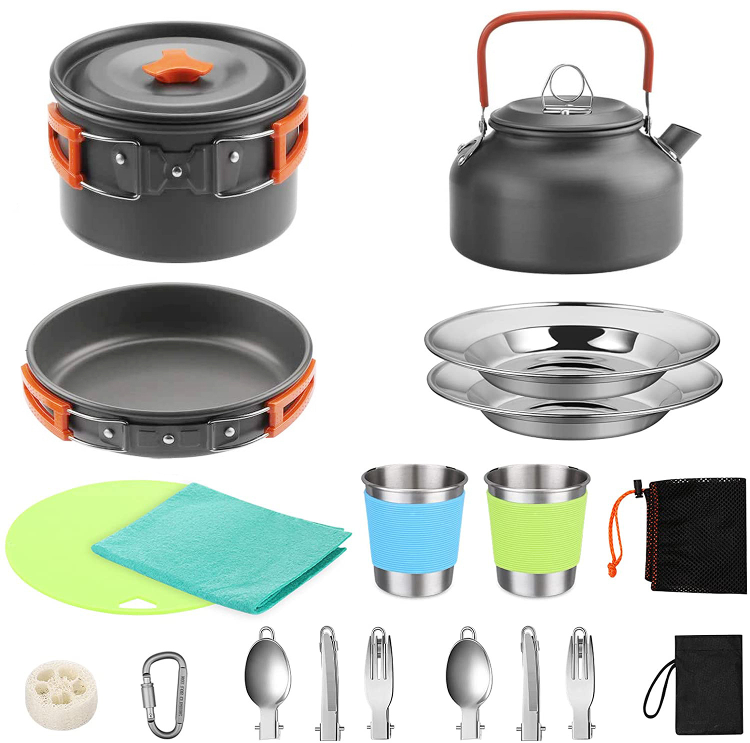 Ensemble de cuisine de camping - Camping Cooking Set Lightweight avis et prix