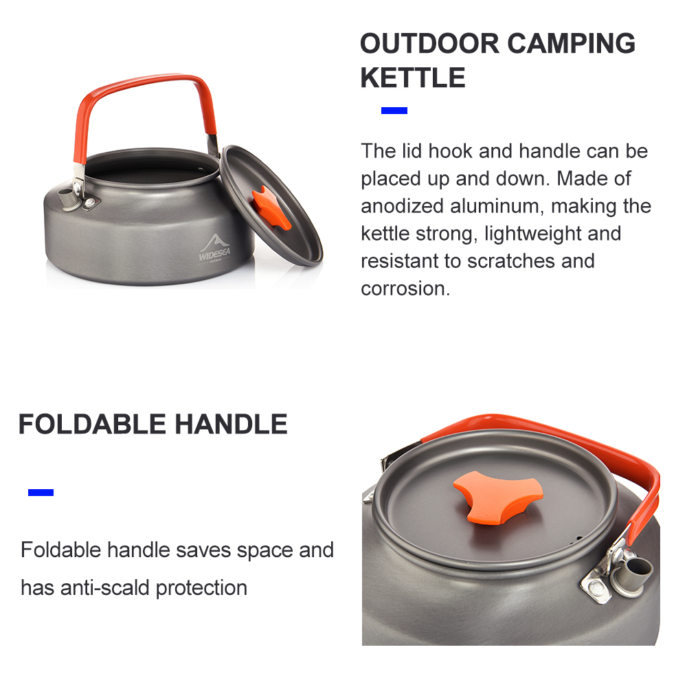 Widesea – bouilloire à eau de  - Camping Cooking Gear avis et prix