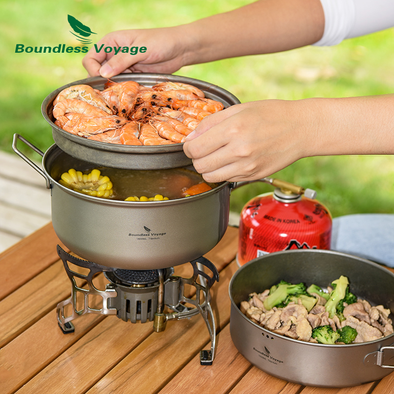Boundless Voyage – marmite à v - Camping Cooking Frying Pan avis et prix