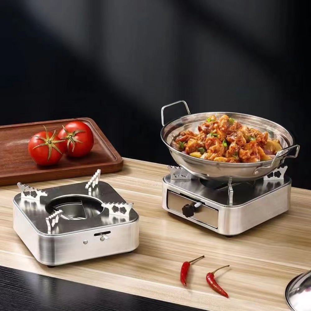 Réchaud à alcool portable carr - Camping Cooking Burner avis et prix