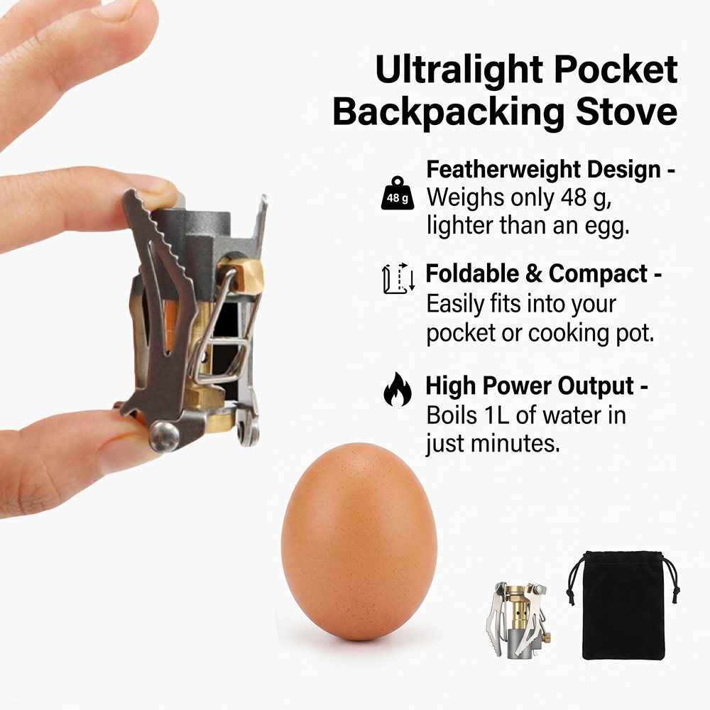 Pandatour Mini Réchaud à Gaz P - Camping Cooking Heater avis et prix