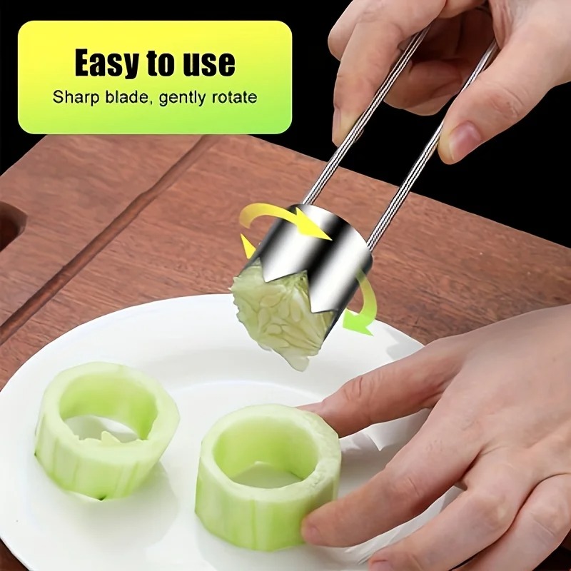 Lot de 3 dénoyauteurs en acier - Camping Cooking Kits avis et prix