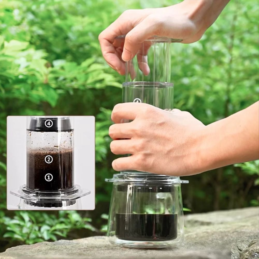 Cafetière portable de style fr - Camping Cooking Can avis et prix