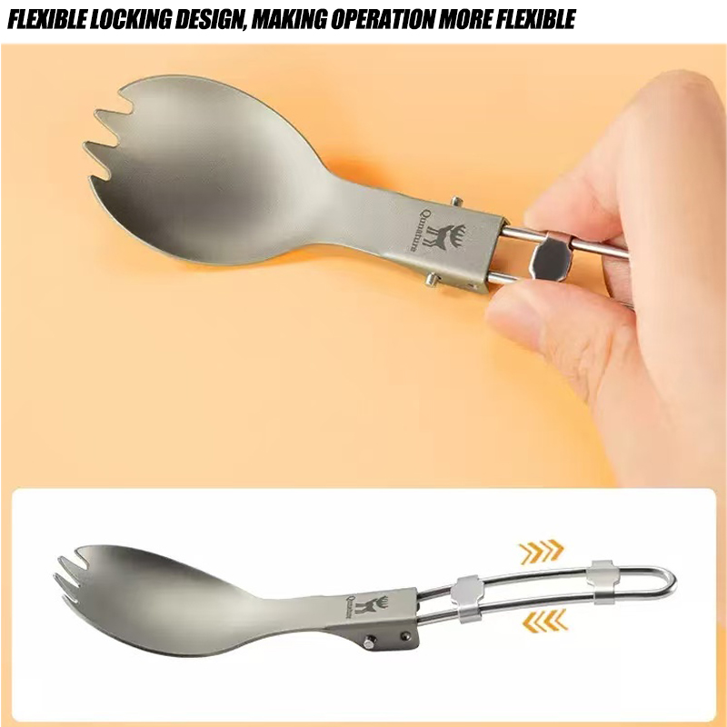 Ensemble de couverts en titane - Camping Cooking Knife Set avis et prix