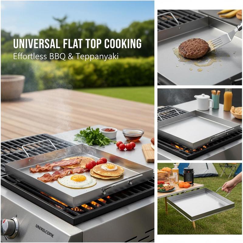 Plaque de cuisson universelle  - Camping Cooking Flat Top avis et prix