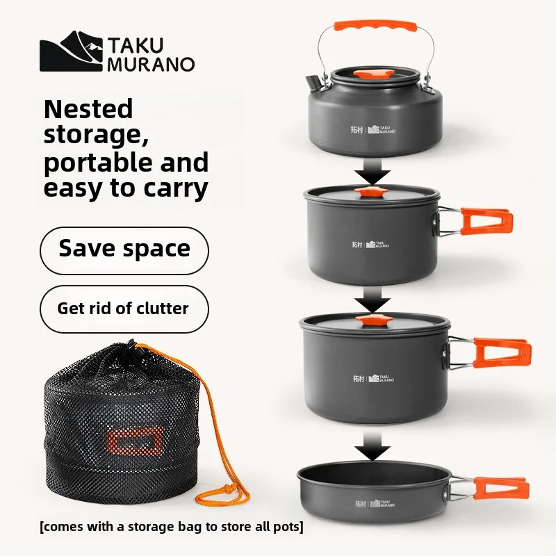 Ensemble d'ustensiles de cuisi - Quality Camping Cooking Set avis et prix
