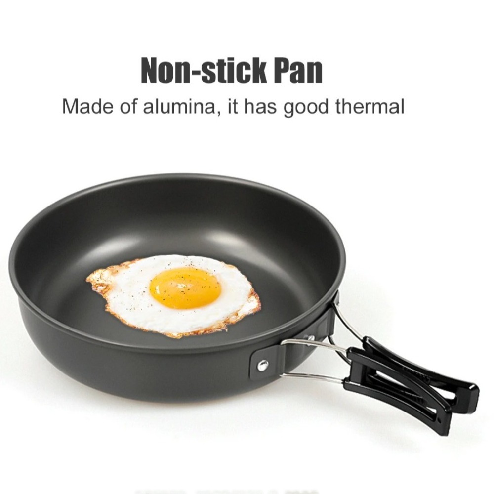 Poêle à frire de Camping antia - Camping Cooking Kitchen Set avis et prix