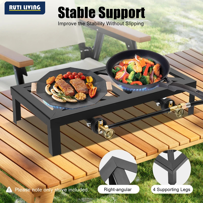 Réchaud à gaz portable 1/2 brû - Camping Cooking Burner avis et prix