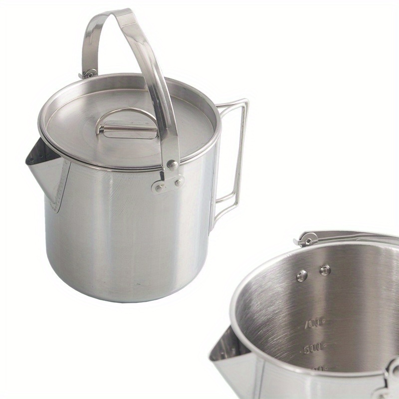 Bouilloire d'extérieur compact - Camping Cooking Set Stainless Steel avis et prix