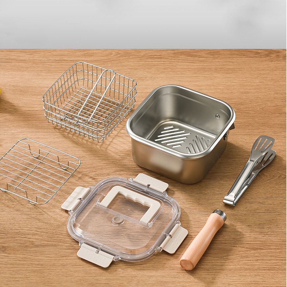 Poêle à frire Portable en acie - Camping Cooking Frying Pan avis et prix