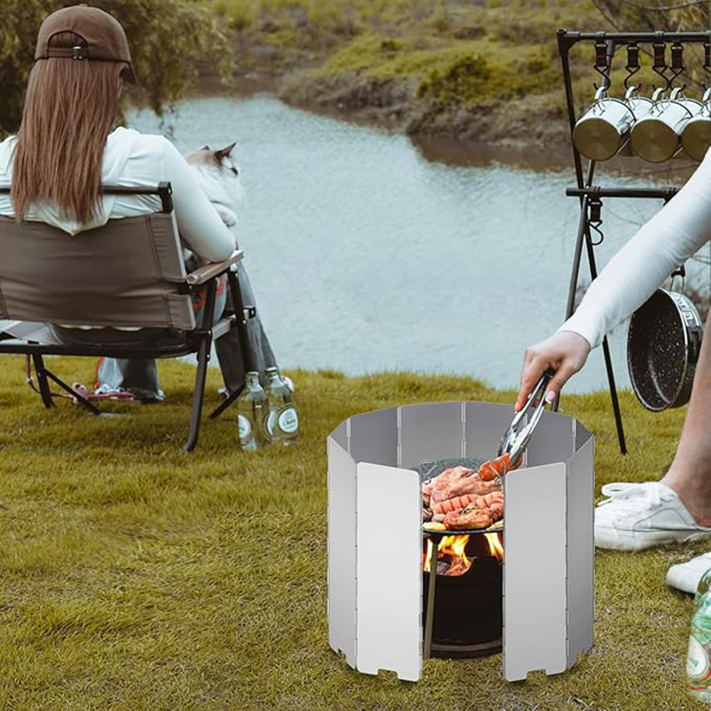 Paravent pliable pour réchaud  - Camping Cooking Set Lightweight avis et prix