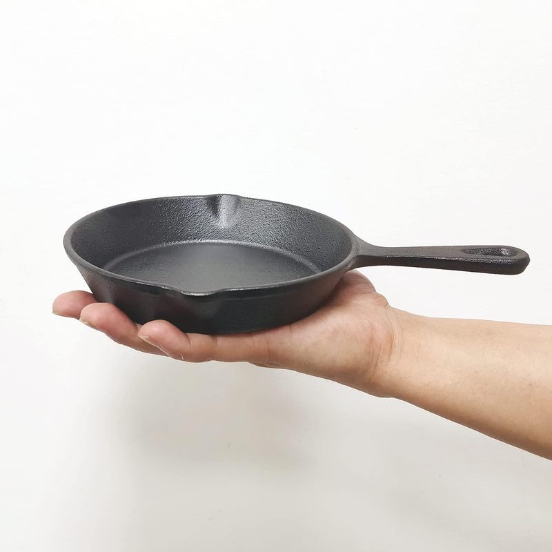 Poêle en fonte de 6 pouces, po - Camping Cooking Frying Pan avis et prix