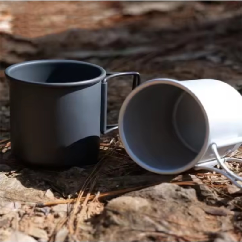 Nouvelle tasse pliable en alli - Camping Outdoor Cooking Equipment avis et prix