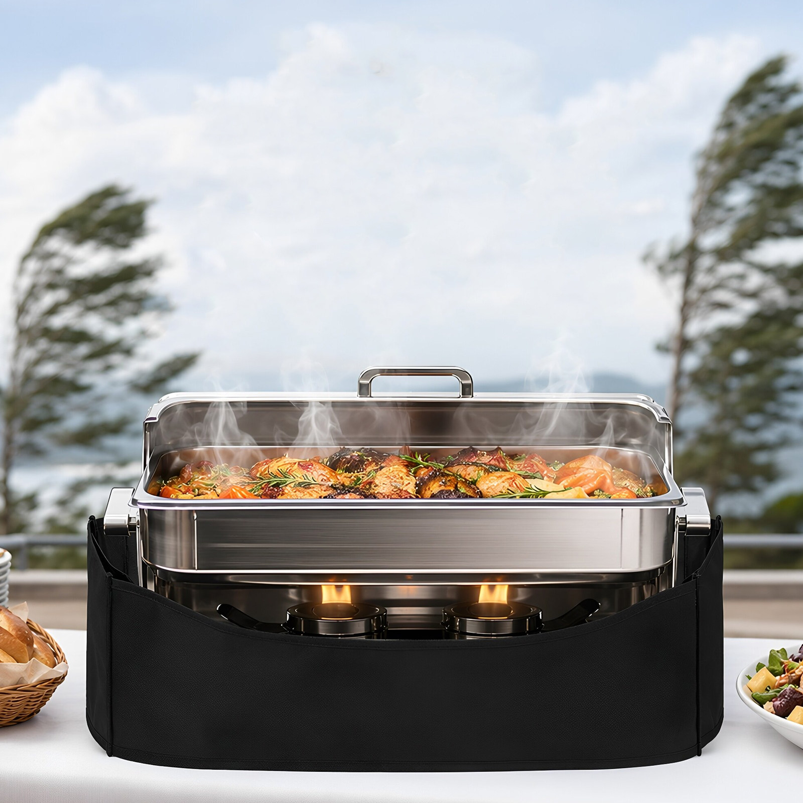 4 pièces, pare-vent pliable po - Camping Cooking Wind Blocker avis et prix