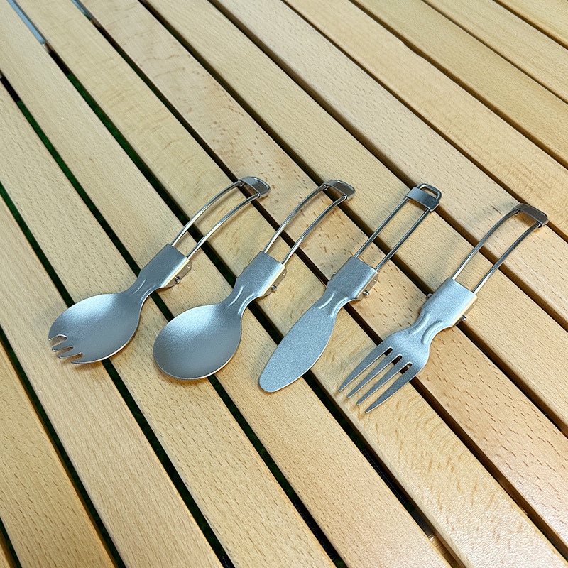 Ensemble cuillère et fourchett - Camping Cooking Knife Set avis et prix