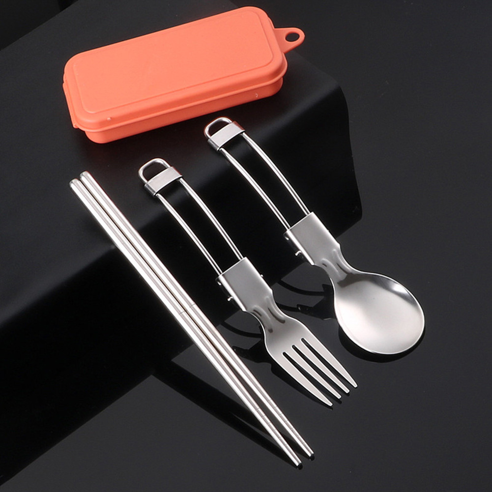 Couverts de pique-nique, usten - Camping Cooking Set Stainless Steel avis et prix