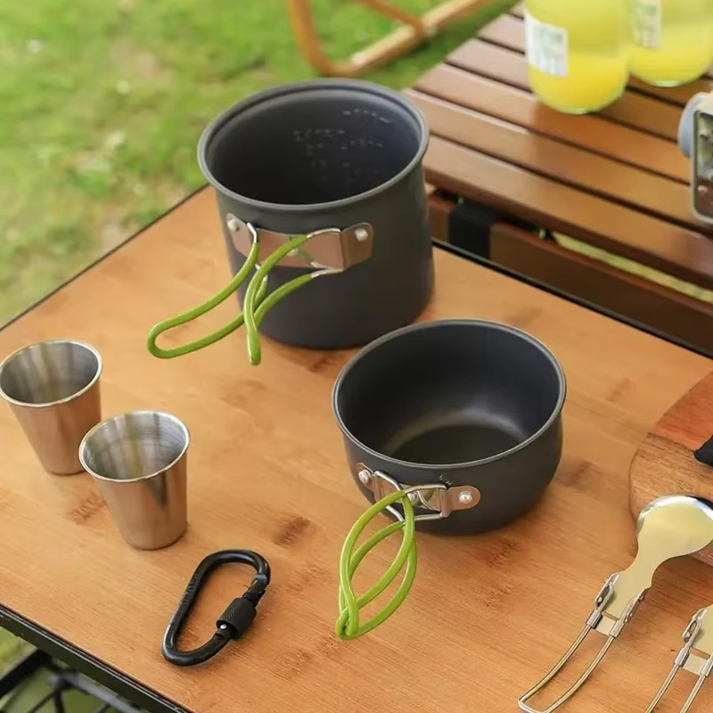Kit de cuisine de randonnée en - Camping Cooking Kitchen Set avis et prix