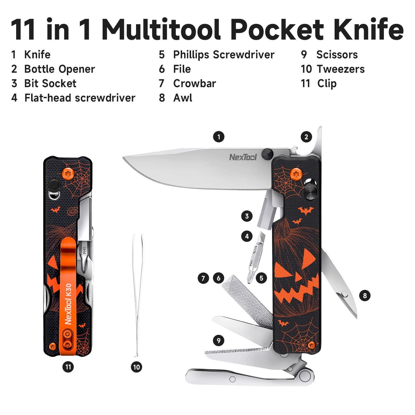 Couteau multifonction pliable  - Camping Cooking Knife Set avis et prix