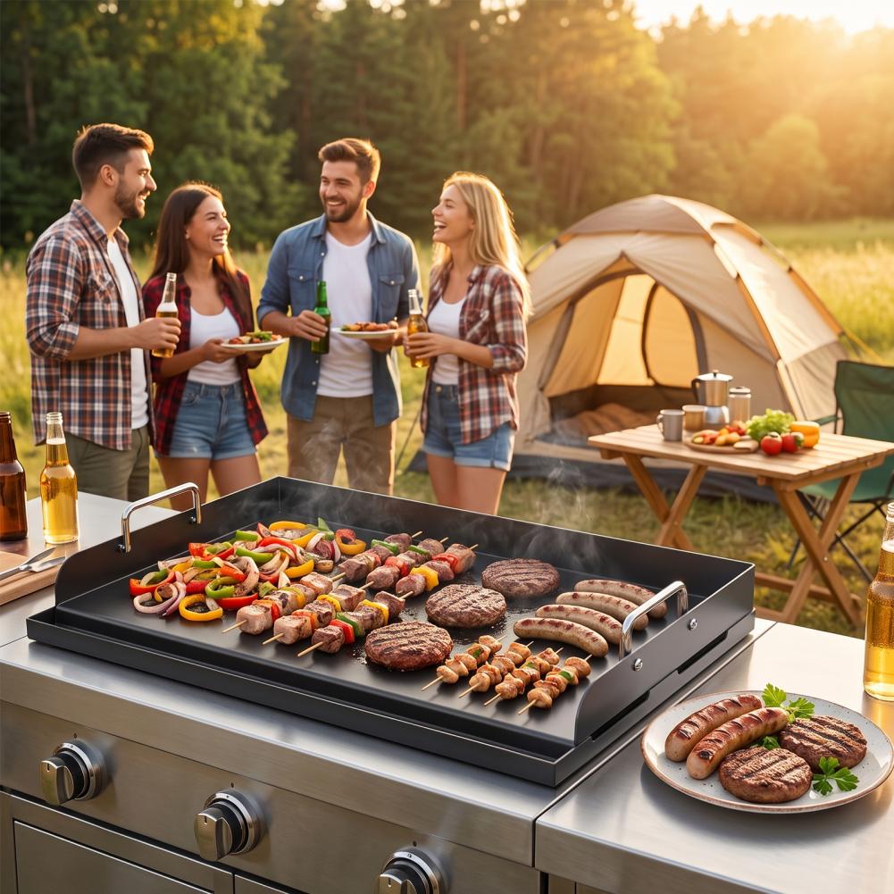 Plaque de cuisson épaisse en f - Camping Cooking Flat Top avis et prix