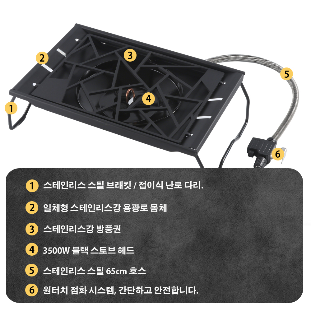 Réchaud de camping Pandatour I - Camping Cooking Burner avis et prix