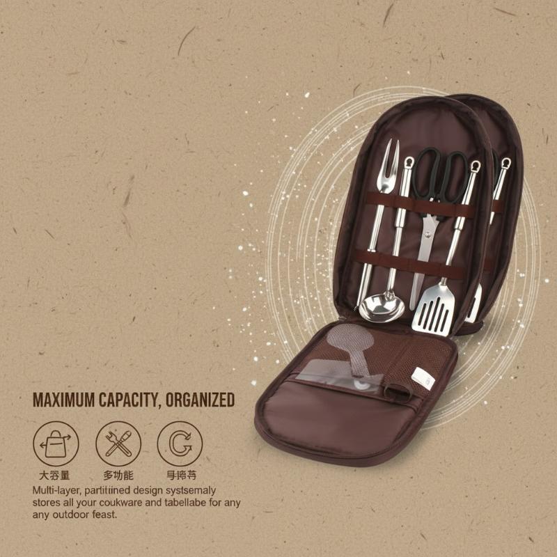 Sac de cuisine d'extérieur, sa - Camping Cooking Utensil Bag avis et prix