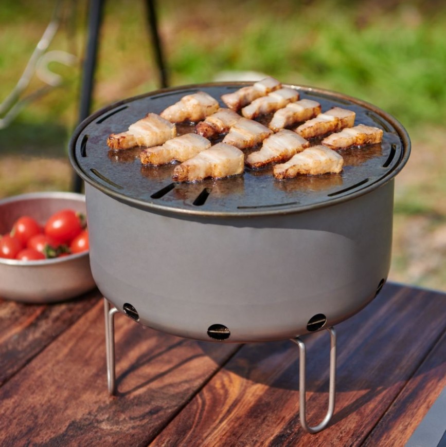 Table de barbecue coréenne Por - Camping Cooking Flat Top avis et prix