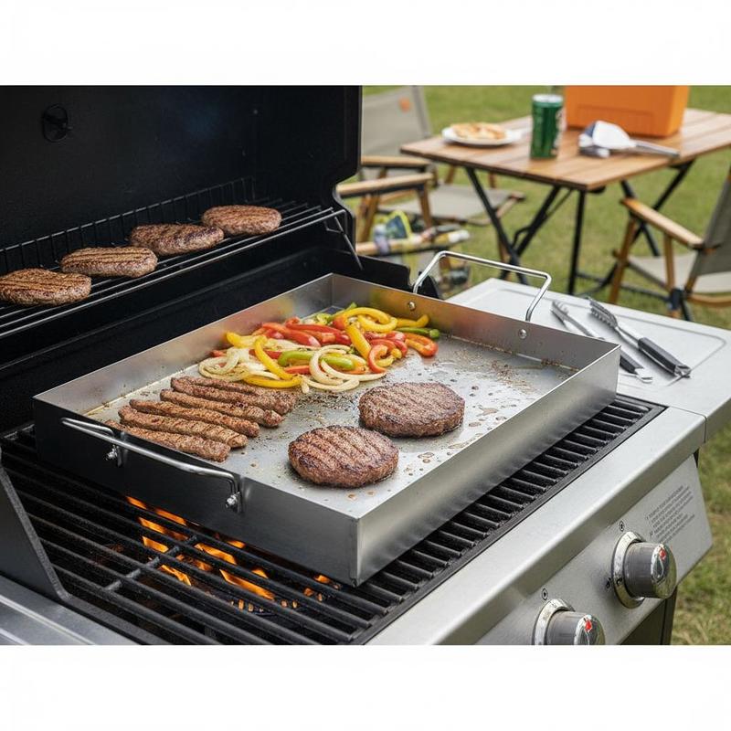 Plaque rectangulaire à surface - Camping Cooking Flat Top avis et prix
