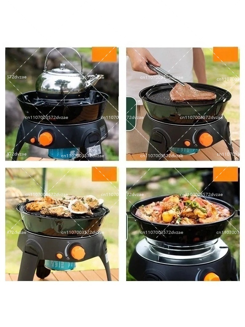 Réchaud à gaz multifonctionnel - Camping Cooking Gear avis et prix