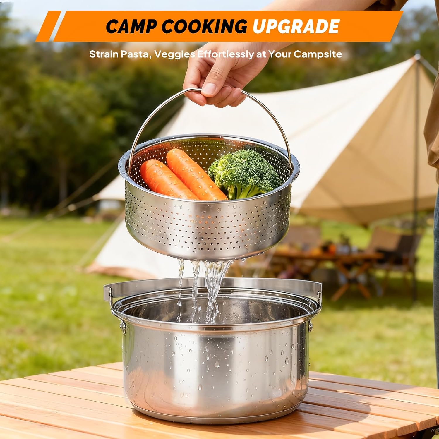 Ensemble de 6 ustensiles de cu - Camping Cooking Set Lightweight avis et prix