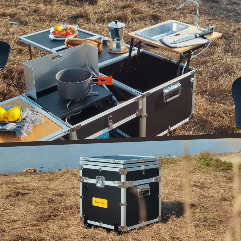 Table de cuisson pliante pour  - Camping Cooking All In One avis et prix