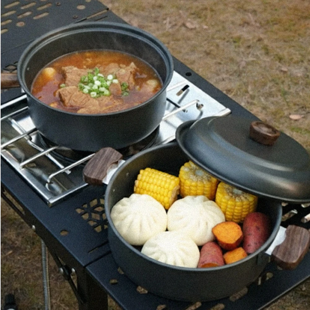 Ensemble de marmites de cuisin - Camping Cooking Kitchen Set avis et prix
