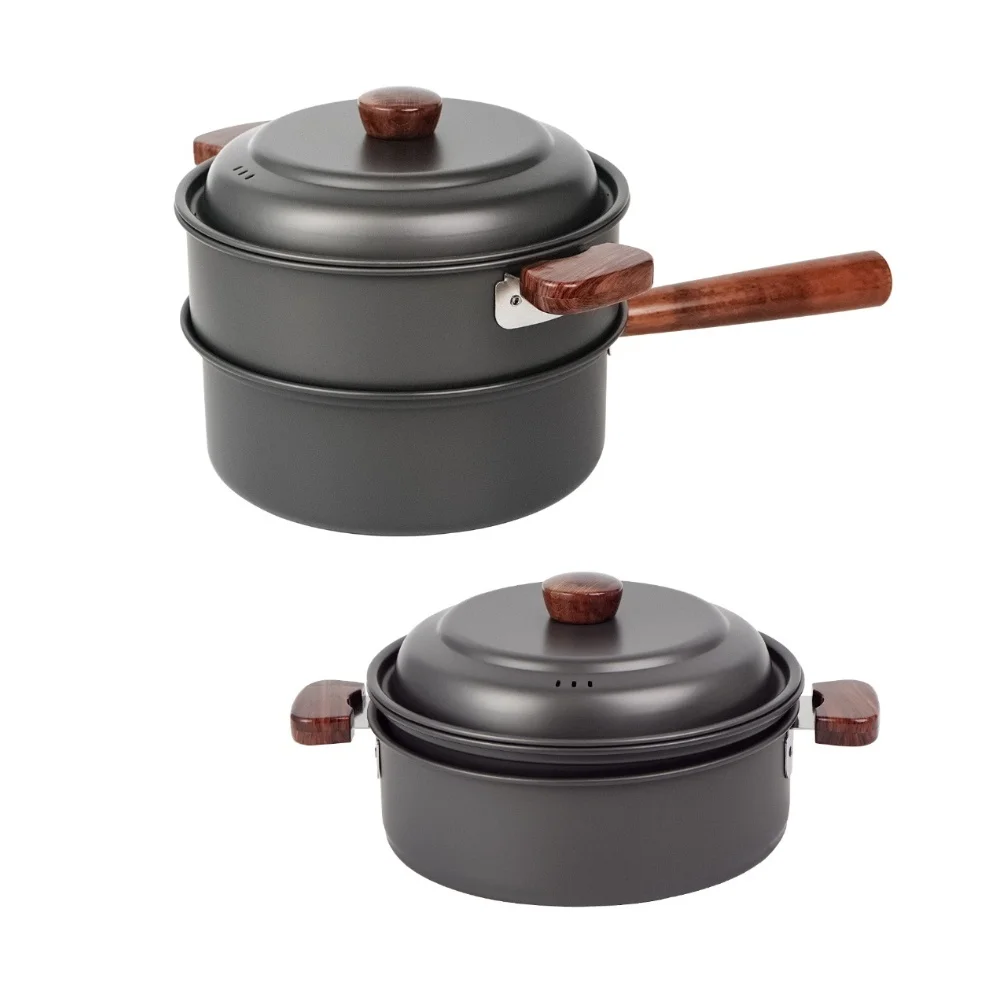 Ensemble de marmites de cuisin - Camping Cooking Kitchen Set avis et prix